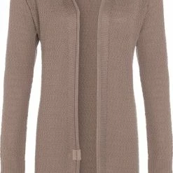 Begroting 🎁 Knit Factory June Gebreid Dames Vest - Zomervest - New Camel - 40/42 😍 -Dameskleding Verkoopwinkel 535x840 4