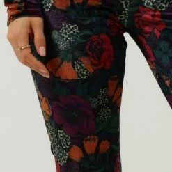 Begroting 🔔 Colourful Rebel Jolie Velvet Broek Multicolor Dames - Polyester - XL 😉 -Dameskleding Verkoopwinkel 540x840 1