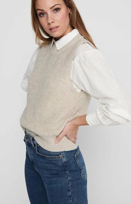 Promo ❤️ ONLY ONLPARIS LIFE VEST KNT NOOS Dames Trui - Maat S 🥰 14 Promo ❤️ ONLY ONLPARIS LIFE VEST KNT NOOS Dames Trui - Maat S 🥰 - Afbeelding 12