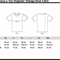 Top 10 π Fox Originals Vintage Rock T-shirt Amsterdam Heren & Dames Katoen Blue Dusk Blauw Maat XL β€οΈ 11 Top 10 π Fox Originals Vintage Rock T-shirt Amsterdam Heren & Dames Katoen Blue Dusk Blauw Maat XL β€οΈ -Dameskleding Verkoopwinkel 550x382 2