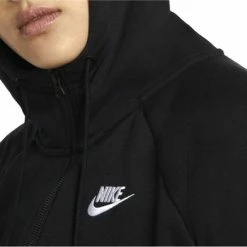 Nieuw 🛒 Nike Sportswear Essential Hoodie Full Zip Flock Vest Dames - Maat S 🎉 -Dameskleding Verkoopwinkel 550x392
