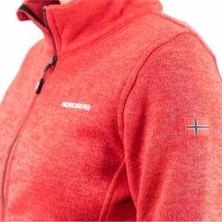 Top 10 🎁 Nordberg Andrea Fleece Vest - Dames - Rood Melange - Maat XL 😀 -Dameskleding Verkoopwinkel 550x490