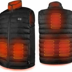 Coupon ⌛ Merkloos Warmstorm Verwarmde Bodywarmer - Vest Met USB Verwarming - Elektrische Kleding - Wasbaar Thermo Vest Met Powerbank - Heated Vest 🧨