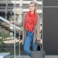 Begroting 🎁 Knit Factory June Gebreid Dames Vest - Zomervest - New Camel - 40/42 😍 -Dameskleding Verkoopwinkel 550x550 112