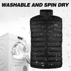 Coupon ⌛ Merkloos Warmstorm Verwarmde Bodywarmer - Vest Met USB Verwarming - Elektrische Kleding - Wasbaar Thermo Vest Met Powerbank - Heated Vest 🧨 -Dameskleding Verkoopwinkel 550x550 17