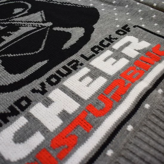 Goedkoop ๐งจ Merkloos Star Wars Kersttrui Grijs Darth Vader - I Find Your Lack Of Cheer Disturbing - Foute Kersttrui -M ๐ 5 Goedkoop ๐งจ Merkloos Star Wars Kersttrui Grijs Darth Vader - I Find Your Lack Of Cheer Disturbing - Foute Kersttrui -M ๐ - Afbeelding 3