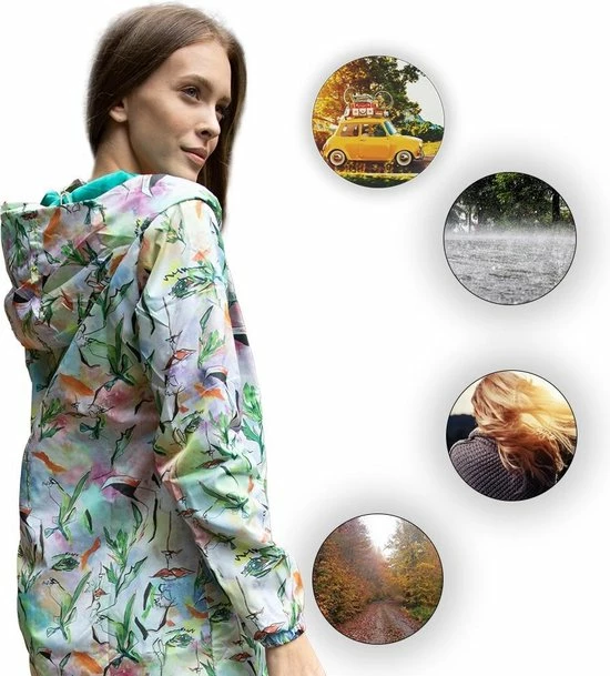 Groothandel โค๏ธ BiggDesign Faces - Dames Regenjas Waterdicht - Regenpak - Maat L ๐ 12 Groothandel โค๏ธ BiggDesign Faces - Dames Regenjas Waterdicht - Regenpak - Maat L ๐ - Afbeelding 10