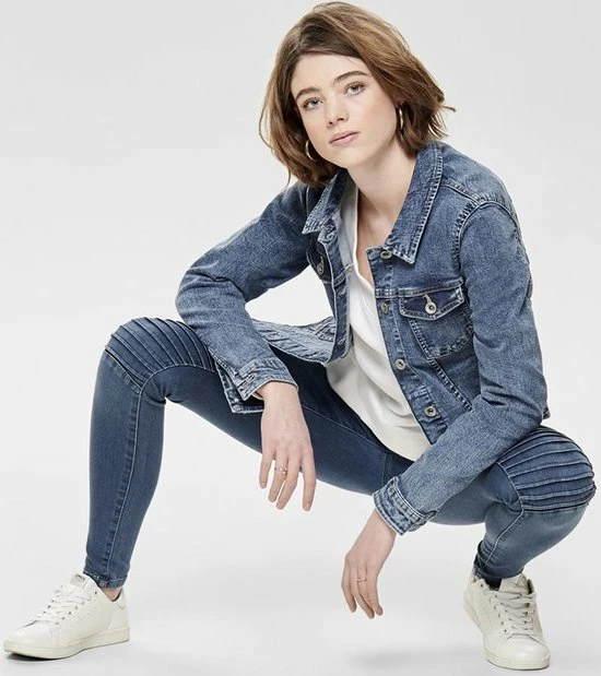 Coupon 😉 ONLY ONLTIA LIFE DNM JACKET BB MB BEX02 NOOS Dames Jas - Maat 44 🤩 6 Coupon 😉 ONLY ONLTIA LIFE DNM JACKET BB MB BEX02 NOOS Dames Jas - Maat 44 🤩 - Afbeelding 4