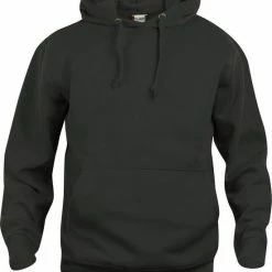 Coupon 🎉 Clique Basic Hoody Zwart Maat 4XL 👍