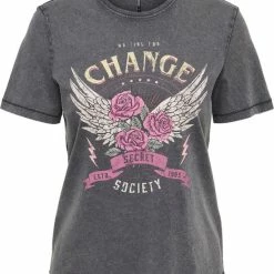 Kopen 🔔 ONLY ONLLIMA REG S/S TOP BOX JRS Dames T-shirts - Maat M 😉