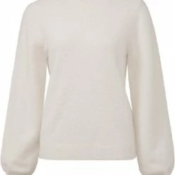 Aanbiedingen 😉 YAYA Donzige Trui Met Pofmouw En Ronde Hals 🔔 -Dameskleding Verkoopwinkel 550x650