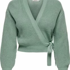 Korting 👍 ONLY ONLBREDA WRAP L/S CARDIGAN KNT NOOS Dames Trui - Maat S 💯 -Dameskleding Verkoopwinkel 550x652 2