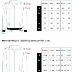 Begroting 🔔 REWAGE Vest Premium Heavy Kwaliteit - Heren - Donkerblauw - L ✨ -Dameskleding Verkoopwinkel 550x655 2