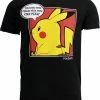 Hete verkoop ✔️ Pokémon Pikachu Pop-Art Comic T-Shirt - Officiële Merchandise 🎁