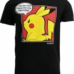 Hete verkoop ✔️ Pokémon Pikachu Pop-Art Comic T-Shirt - Officiële Merchandise 🎁