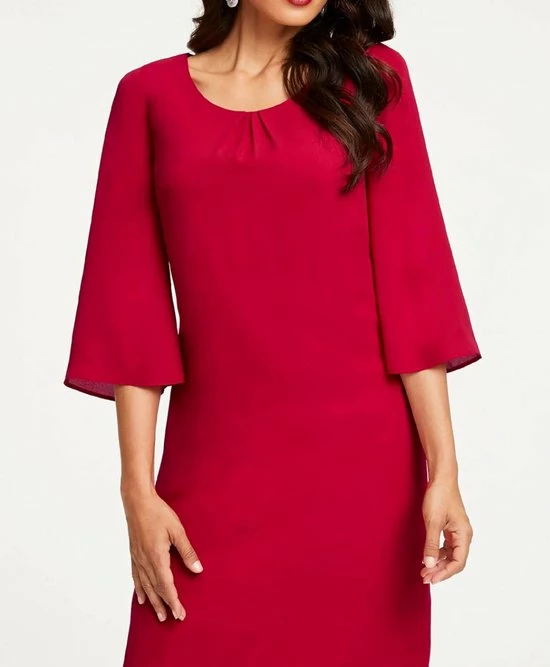 Promo 🤩 Merkloos Modieuze Cocktail Jurk V. Duitse Modehuis Patrizia Dini, Rood, Maat 36 🌟 7 Promo 🤩 Merkloos Modieuze Cocktail Jurk V. Duitse Modehuis Patrizia Dini, Rood, Maat 36 🌟 - Afbeelding 5