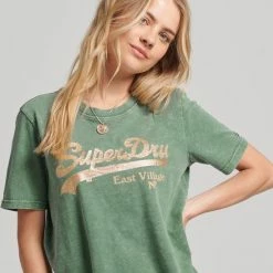 Coupon 😀 Superdry Dames T-shirt - Maat 40 👍 -Dameskleding Verkoopwinkel 550x672 2