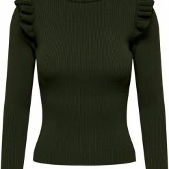 Beste recensies van 😉 ONLY ONLSIA SALLY RUFFLE LS PULLOVER KNT NOOS Dames Trui - Maat L 🔔