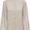 Kopen 😀 Only Blouse Onlmette Ls Pleat 👚 Shirt Wvn 15288514 Moonbeam Dames Maat - M ✔️ -Dameskleding Verkoopwinkel 550x680