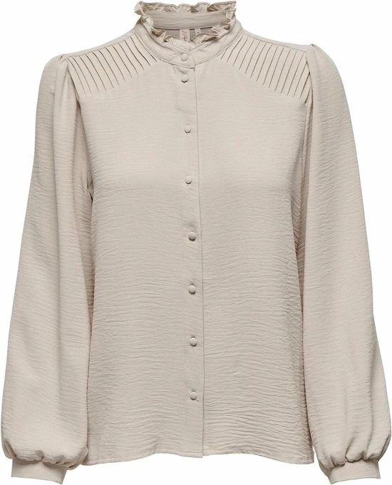 Kopen π Only Blouse Onlmette Ls Pleat π Shirt Wvn 15288514 Moonbeam Dames Maat - M βοΈ 3 Kopen π Only Blouse Onlmette Ls Pleat π Shirt Wvn 15288514 Moonbeam Dames Maat - M βοΈ