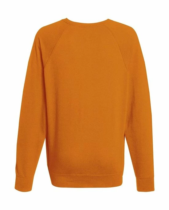 Groothandel 😀 Fruit Of The Loom Sweater Raglan Sweat Ronde Hals Oranje Maat S 🎁 5 Groothandel 😀 Fruit Of The Loom Sweater Raglan Sweat Ronde Hals Oranje Maat S 🎁 - Afbeelding 3