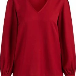 Flash-uitverkoop 😀 WE Fashion Dames Blouse Met V-hals ✔️
