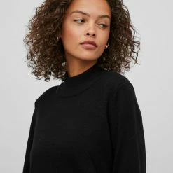 Beste Pirce 🔥 VILA VIRIL CREWNECK L/S KNIT TOP - NOOS Dames Trui - Maat M 😉 -Dameskleding Verkoopwinkel 550x693 3