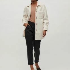 Flash-uitverkoop 🤩 VILA VIKIMMI 👚 SHIRT L/S JACKET - NOOS Dames Jas - Maat M 👏