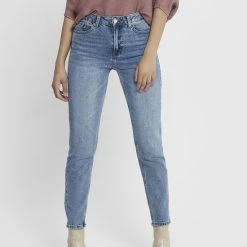 Coupon 🛒 ONLY EMILY LIFE High Waist Straight Fit Dames 👖 Jeans - Maat W25 X L30 🔥 -Dameskleding Verkoopwinkel 550x698 6