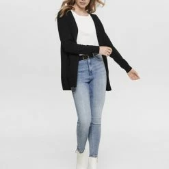 Beste deal 🔥 ONLY ONLLESLY L/S OPEN CARDIGAN KNT Dames Vest - Maat XL ✔️ -Dameskleding Verkoopwinkel 550x700