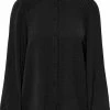 Promo 🧨 Only Blouse Onlmette Ls Pleat 👚 Shirt Wvn 15288514 Black Dames Maat - M 🎉 -Dameskleding Verkoopwinkel 550x703 6