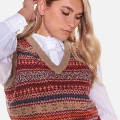 Korting ๐ฅฐ Steppin' Out Herfst/Winter 2022 Trui Lady Fair Isle Spencer Vrouwen - Regular Fit - Wol - Beige (XL) ๐ 14 Korting ๐ฅฐ Steppin' Out Herfst/Winter 2022 Trui Lady Fair Isle Spencer Vrouwen - Regular Fit - Wol - Beige (XL) ๐ -Dameskleding Verkoopwinkel 550x705 11