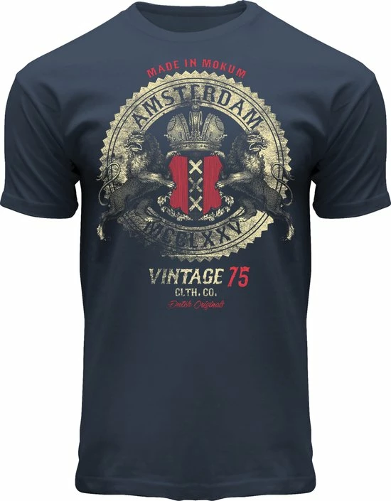 Top 10 π Fox Originals Vintage Rock T-shirt Amsterdam Heren & Dames Katoen Blue Dusk Blauw Maat XL β€οΈ 3 Top 10 π Fox Originals Vintage Rock T-shirt Amsterdam Heren & Dames Katoen Blue Dusk Blauw Maat XL β€οΈ