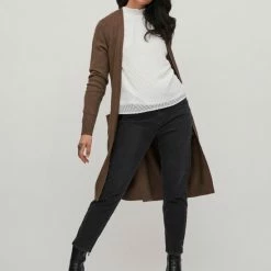 Nieuw ⌛ VILA VIRIL LONG L/S KNIT CARDIGAN - NOOS Dames Vest - Maat L 🎁