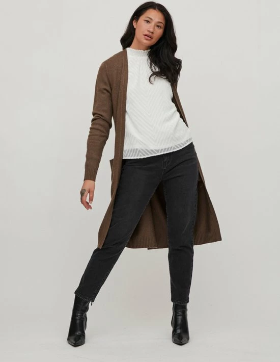 Nieuw ⌛ VILA VIRIL LONG L/S KNIT CARDIGAN - NOOS Dames Vest - Maat L 🎁 3 Nieuw ⌛ VILA VIRIL LONG L/S KNIT CARDIGAN - NOOS Dames Vest - Maat L 🎁