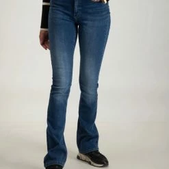 Flash-uitverkoop 🎁 Only 👖 Jeans Onlblush Mid Flared Dnm Tai021 Noos 15264050 Dark Blue Denim Dames Maat - W30 X L30 🛒 -Dameskleding Verkoopwinkel 550x711 135