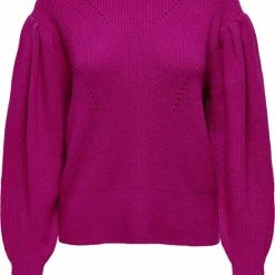 Beste Verkoop โญ ONLY ONLFIA KATIA L/S PULLOVER CC KNT Dames Trui - Maat XL ๐