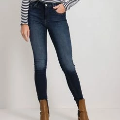 Coupon ✨ ONLY ONLBLUSH LIFE MID SK DNM REA837 Dames Skinny 👖 Jeans - Maat L X L30 ✨ -Dameskleding Verkoopwinkel 550x711 79