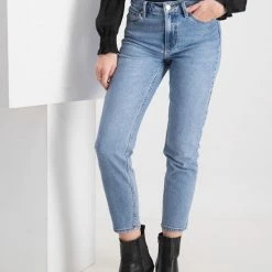 Coupon 🛒 ONLY EMILY LIFE High Waist Straight Fit Dames 👖 Jeans - Maat W25 X L30 🔥 -Dameskleding Verkoopwinkel 550x711 82