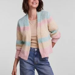 Nieuw 🔔 Pieces Vest Pccarman Ls Knit Cardigan Bc 17126621 Yucca/cros-vanil Dames Maat - M 🔔 -Dameskleding Verkoopwinkel 550x713 8