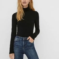 Gloednieuw 😀 VERO MODA VMGLORY LS ROLLNECK BLOUSE GA NOOS Dames Trui - Maat XL 🎉 -Dameskleding Verkoopwinkel 550x720 7