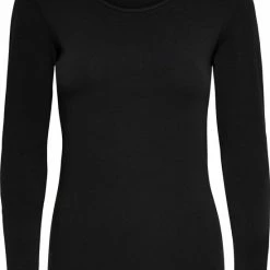 Goedkoop ❤️ ONLY ONLLIVE LOVE LIFE LS ONECK TOP NOOS JRS Dames T-Shirt - Maat M 👍