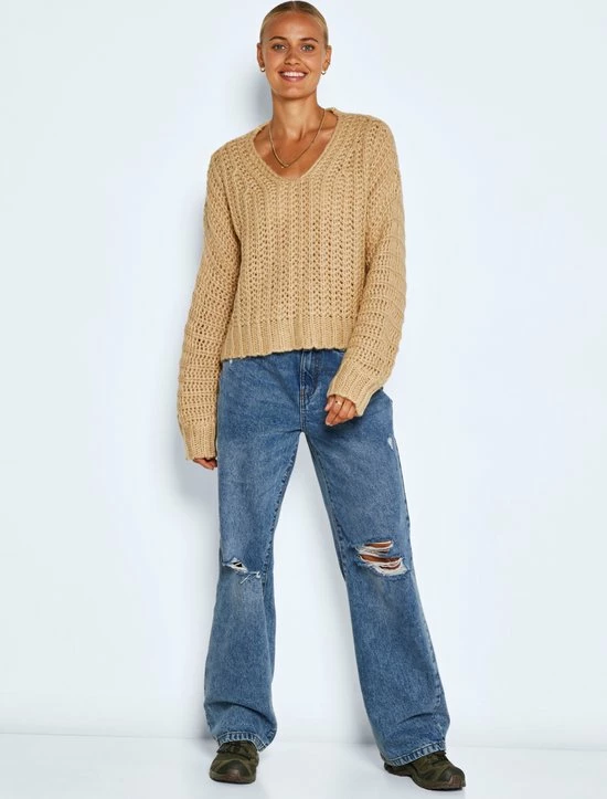 Beste Pirce ๐ NOISY MAY NMSTEVE L/S V-NECK KNIT NOOS Dames Trui - Maat M ๐ 4 Beste Pirce ๐ NOISY MAY NMSTEVE L/S V-NECK KNIT NOOS Dames Trui - Maat M ๐ - Afbeelding 2