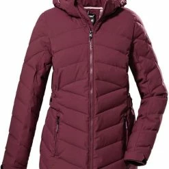 Flash-uitverkoop ๐คฉ Killtec Dames Winterjas 38641/KOW 61 Bordeaux, Padded, Iets Langer Model -maat 42 ๐