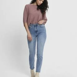Coupon 🛒 ONLY EMILY LIFE High Waist Straight Fit Dames 👖 Jeans - Maat W25 X L30 🔥 -Dameskleding Verkoopwinkel 550x727 7