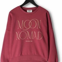 Coupon ❤️ Colourful Rebel Moon Nomad Trui Roze Dames - Loose Fit - Katoen - L 👏 -Dameskleding Verkoopwinkel 550x728 2