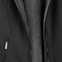 Hete verkoop ✔️ BJØRNSON Signe Softshell Winterjas Parka Dames - Teddy - Maat 50 - Zwart 🔔 -Dameskleding Verkoopwinkel 550x732 35