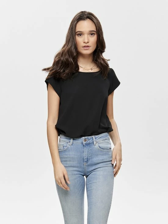 Gloednieuw โ๏ธ ONLY ONLVIC S/S SOLID TOP NOOS WVN Dames Top- Maat 40 ๐ 5 Gloednieuw โ๏ธ ONLY ONLVIC S/S SOLID TOP NOOS WVN Dames Top- Maat 40 ๐ - Afbeelding 3
