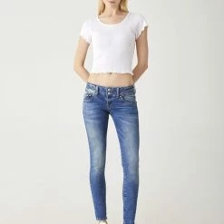 Uitgang 🔔 LTB 👖 Jeans LTB Julita X 👖 Jeans Volwassenen Donkerblauw 🔥 -Dameskleding Verkoopwinkel 550x733 10