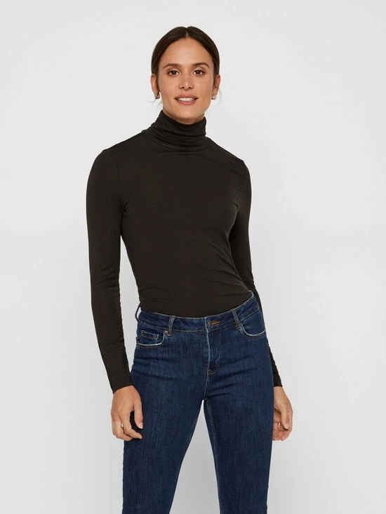 Gloednieuw ๐ VERO MODA VMAVA LULU LS ROLLNECK BLOUSE GA NOOS Dames T-shirt - Maat S ๐ 5 Gloednieuw ๐ VERO MODA VMAVA LULU LS ROLLNECK BLOUSE GA NOOS Dames T-shirt - Maat S ๐ - Afbeelding 3